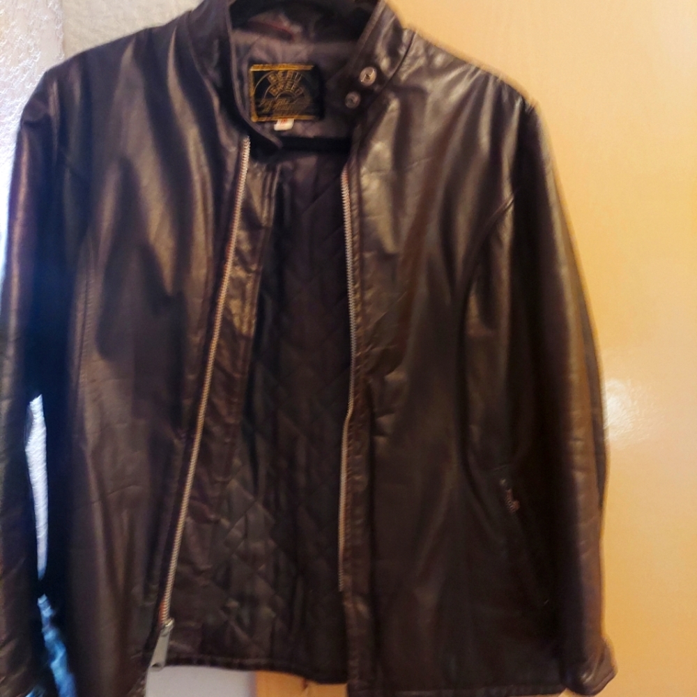 Beau Breed Vintage leather biker jacket